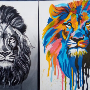 Lions paint